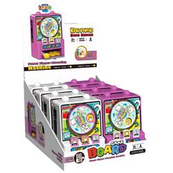 BOARD GAME WITH COINS 9,5X6,3X16,8CM 2DES LUNA