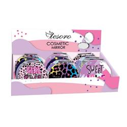 SMALL MIRROR 7.2x1.2CM TESORO 6DESINGS IN DISPLAY
