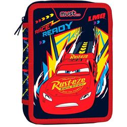 Σχολική Κασετίνα Διπλή Γεμάτη Disney Cars Race Ready Must