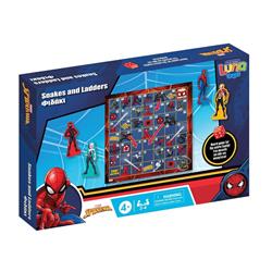 Table Board Game Snakes And Ladders Spider - Man