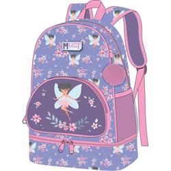 BACKPACK MUST TEAM 25X14X36CM WITH ISOTHERMAL LUNCH CASE FAIRY