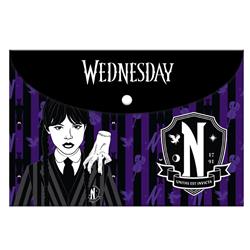 FOLDER WITH BUTTON A4 WEDNESDAY