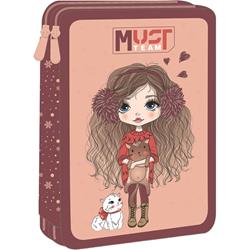 ΚΑΣΕΤΙΝΑ ΔΙΠΛΗ ΓΕΜΑΤΗ MUST TEAM 15Χ5Χ21ΕΚ GIRL IN WINTER WITH FUR