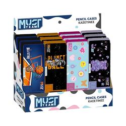 Κασετίνα Must Team με Μαγνητικό Κούμπωμα με 4 Σχέδια