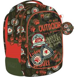 BACKPACK MUST TEAM 32Χ18Χ43 3CASES OUTDOOR ADVENTURE