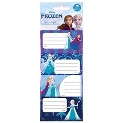 STICKER LABELS FROZEN 20PCS 5SHEETS