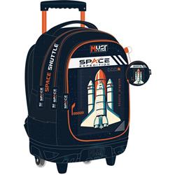 TROLLEY BAG MUST TEAM 34Χ20Χ44 3CASES SPACE EXPEDITION