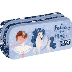 School Pencil Case Barrel Must Team Believe In Magic 2 Cases