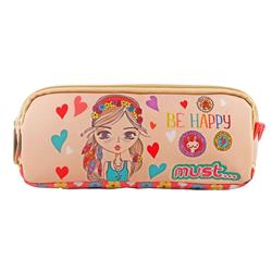 School Pencil Case Must Energy Be Happy 2 Cases