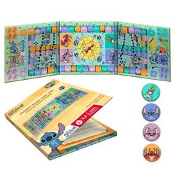 FOLDABLE MAGNETIC BOARD GAME LUDO 17,5X17,5X20CM LILO & STITCH