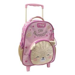 School Trolley Bag Kindergarten Must Team Little Kitten Pawsitive 2 Compartments
