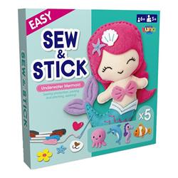 SEWING & CRAFT SET 25X4.5X26 MERMAID LUNA
