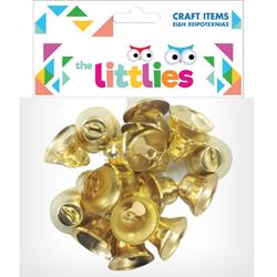 BELLS GOLD 20mm 18PCS THE LITTLIES