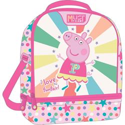 ΤΣΑΝΤΑΚΙ ΦΑΓΗΤΟΥ 22X16X28 ΙΣΟΘΕΡΜΙΚΟ PEPPA I LOVE FUNFAIR