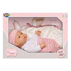 Baby Doll Pink Luna Toys 35cm. with accessories