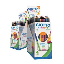 (ΠΚ 256900) ΞΥΛΟΜΠΟΓΙΕΣ STILNOVO BICOLOR 12ΤEM 24ΧΡΩΜ GIOTTO