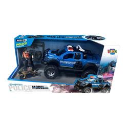 POLICE RESCUE CAR SET 36,5X14X18,5CM WITH SOUND & LIGHT LUNA