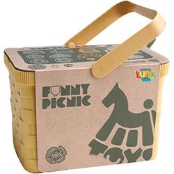 Picnic Set Luna Toys 27Pcs 24,5x17x15,5cm.