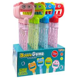 BUBBLE STICK MONSTER 10X43,8CM 4DES LUNA