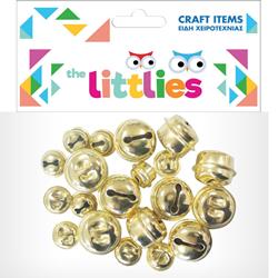 CRAFT BELLS 9x18mm / 9x12mm 18PCS THE LITTLIES