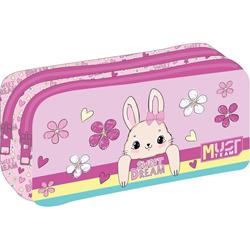 PENCIL CASE MUST ΤΕΑΜ ENERGY 21Χ6Χ9 2ZIPPERS SWEET DREAM