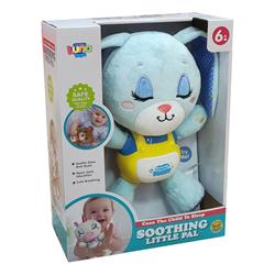 PLUSH RABBIT 22X10,8X29,5CM WITH SOUND & LIGHT LUNA