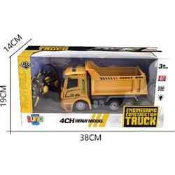REMOTE CONTROL TRUCK 1:32 27MHZ WITH LIGHT 38X19X14CM LUNA