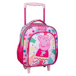 School Trolley Backpack Kindergarten Peppa Pig I Love My Funfair Must Team 2 Cases