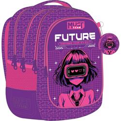 ΤΣΑΝΤΑ ΠΛΑΤΗΣ MUST TEAM 32Χ26Χ43 4ΘΗΚΕΣ ANIME GIRL