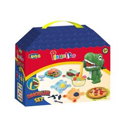 Soft Dough Dinosaur with moulds Luna Toys 28x11x23,5cm