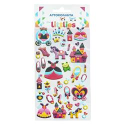 STICKERS 10X22CM CASTLE THE LITTLIES