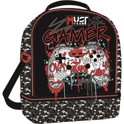 LUNCH BAG MUST TEAM 22X16X28CM ISOTHERMAL GAME PAD