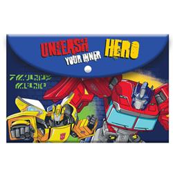 FOLDER WITH BUTTON A4  TRANSFORMERS