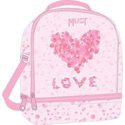 LUNCH BAG MUST TEAM 22X16X28CM CUTE LOVE