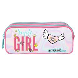 School Pencil Case Must Energy Super Girl 2 Cases