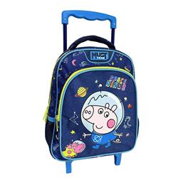 School Trolley Backpack Kindergarten Peppa Pig George Space Dinos Must Team 2 Cases