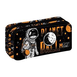 Σχολική Κασετίνα Βαρελάκι Must Team Planet Ball 2 Θήκες