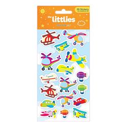 ΑΥΤΟΚΟΛΛΗΤΑ 3D 10X22EK ΑΕΡΟΠΛΑΝΑ THE LITTLIES