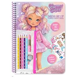 ΣΕΤ ΖΩΓΡΑΦΙΚΗΣ 40 ΦΥΛΛΑ ΜΕ ΑΥΤΟΚΟΛΛΗΤΑ & ΜΟΛΥΒΙΑ GLAMMY GLOSS 29,5X21ΕΚ