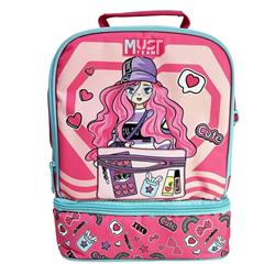 Lunch Bag Isothermal Must Team Yummy Off Line  2 Cases