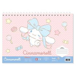 ΜΠΛΟΚ ΖΩΓΡΑΦ 23Χ33ΕΚ 40ΦΥΛ ΑΥΤΟΚ-ΣΤΕΝΣΙΛ- 2ΣΕΛ ΧΡ  2ΣΧ CINNAMOROLL