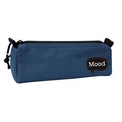 PENCIL CASE BLUE 21Χ7Χ7CM MOOD CHROME