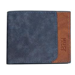 WALLET ΜΑΝ MUST TEAM 12X9.7X2 BLUE