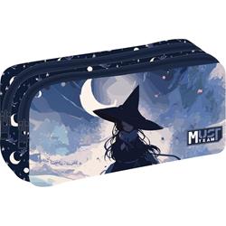 Σχολική Κασετίνα Βαρελάκι Must Team Witch 2 Θήκες