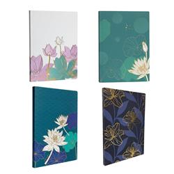 ΣΗΜΕΙΩΜΑΤΑΡΙΟ ΜΑΛΑΚΟ ΕΞΩΦΥΛΛΟ TESORO 15Χ21ΕΚ 96Φ FOIL ΔΙΑΦ.ΣΧΕΔΙΑ