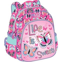 BACKPACK MUST TEAM 27Χ10Χ31 2CASES LIFE IS SWEET