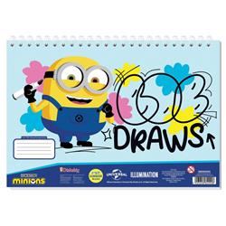 ΜΠΛΟΚ ΖΩΓΡΑΦ Α4 30ΦΥΛ 2ΣΧ MINIONS