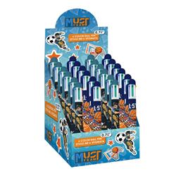 BALL PEN 6COLOURS  MUST TEAM 2DESIGNS BOY