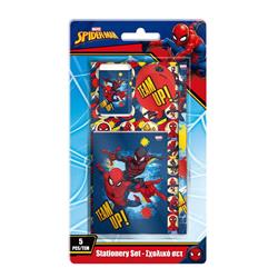 STATIONERY SET 5PCS SPIDERMAN TEAM UP