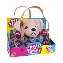 PLUSH DOG LUNA 20CM IN A BAG 25X13,5X20CM